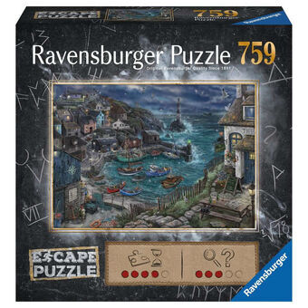 Puslespil Ravensburger 17528 Escape - Treacherous Harbor 759 Dele