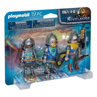 Sæt med tal Novelmore Knights Playmobil 70671 (19 pcs)