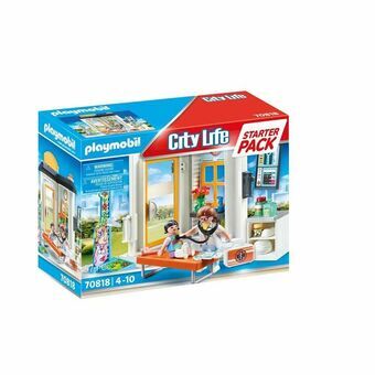 Playset Playmobil City Life Drenge Læge 70818 (57 pcs)