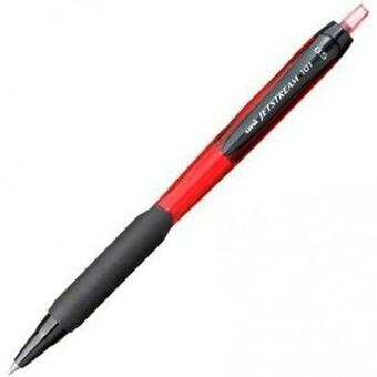 Pen med flydende blæk Uni-Ball Rød 0,35 mm (12 enheder)