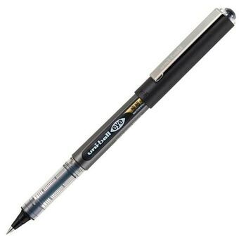 Pen med flydende blæk Uni-Ball Eye Ultra Micro UB-150-38 Sort (12 Dele)