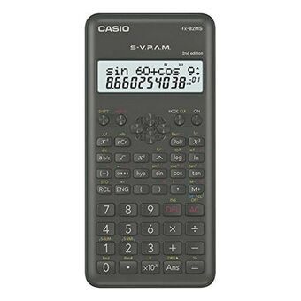 Videnskabelig Cal Casio FX-82 MS2 Sort Mørkegrå Plastik