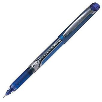 Liquid ink ballpoint pen Pilot Roller V-7 Grip 0,7 Blå 12 enheder