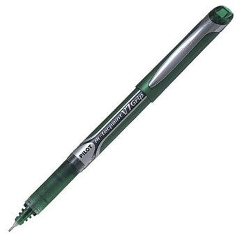 Liquid ink ballpoint pen Pilot Roller V-7 Grip 0,7 Grøn 12 enheder