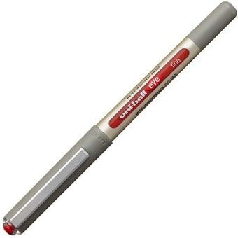 Liquid ink ballpoint pen Uni-Ball Rollerball Eye Fine UB-157 Rød 12 enheder