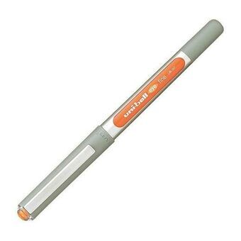 Pen med flydende blæk Uni-Ball Rollerball Eye Fine UB-157 Orange 0,7 mm (12 Dele)