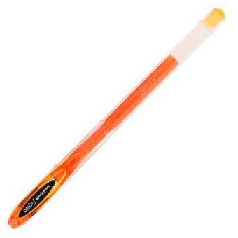 Pen med flydende blæk Uni-Ball Rollerball Signo Basicos UM-120 Orange 0,5 mm (12 Dele)
