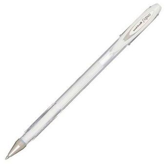 Pen med flydende blæk Uni-Ball Rollerball Signo Angelic Colour UM-120AC Hvid 0,45 mm (12 Dele)