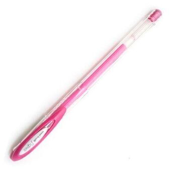 Pen med flydende blæk Uni-Ball Rollerball Signo Angelic Colour UM-120AC 0,45 mm Pink (12 enheder)