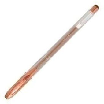 Pen med flydende blæk Uni-Ball Rollerball Signo Noble Bronze Metallic 0,5 mm (12 Dele)