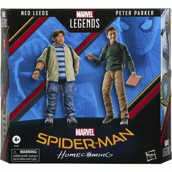 Action Figurer Hasbro Legends Series Spider-Man 60th Anniversary Peter Parker & Ned Leeds