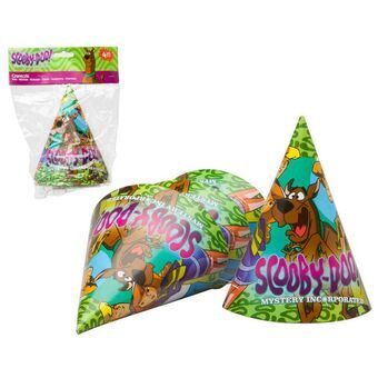Sæt med Produkter til Fest Scooby Doo 4 uds Hat