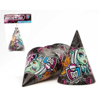 Sæt med Produkter til Fest Monster High 4 uds Hat