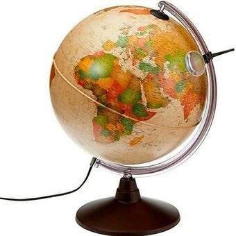 Globus med Lys Nova Rico Marco Polo Ø 26 cm Plastik Multifarvet