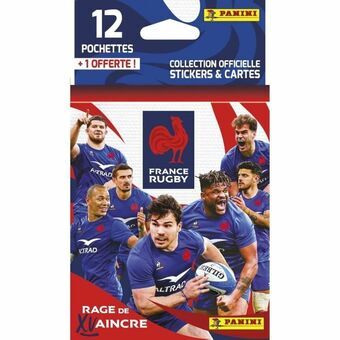 Pakke med klistermærker Panini France Rugby 12 Konvolutter