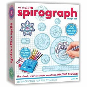 Tegningssæt Spirograph Silverlit 30 Dele
