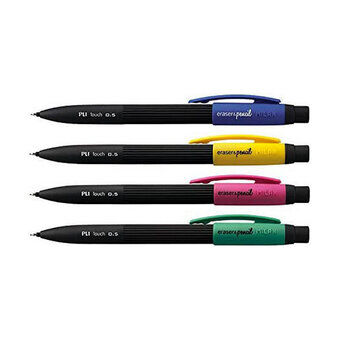 Stiftholder Milan Eraser & pencil Blå Multifarvet