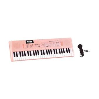 Lærerigt Piano Reig Mikrofon Pink