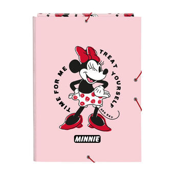 Organiser mappe Minnie Mouse Me time Pink A4
