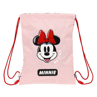 Rygsæk med Snore Minnie Mouse Me time Pink (26 x 34 x 1 cm)