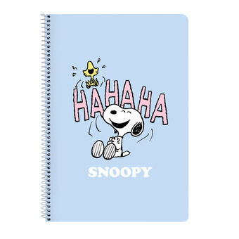 Notesbog Snoopy Imagine Blå A4 80 Ark