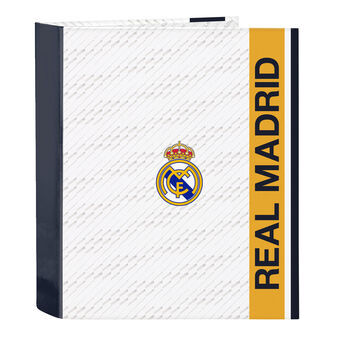 Ringbind Real Madrid C.F. Hvid A4 27 x 33 x 6 cm