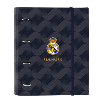 Ringbind Real Madrid C.F. Marineblå 27 x 32 x 3.5 cm