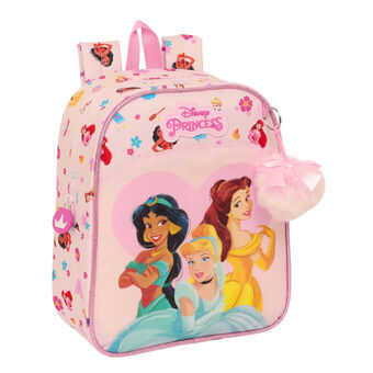 Børnetaske Princesses Disney Summer adventures Pink 22 x 27 x 10 cm