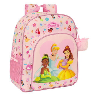 Skoletaske Princesses Disney Summer adventures Pink 32 X 38 X 12 cm