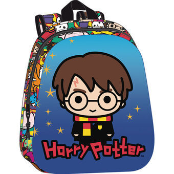 Skoletaske Harry Potter Blå Multifarvet 27 x 33 x 10 cm