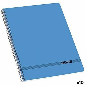 Notesbog ENRI A4 Blå (10 enheder)