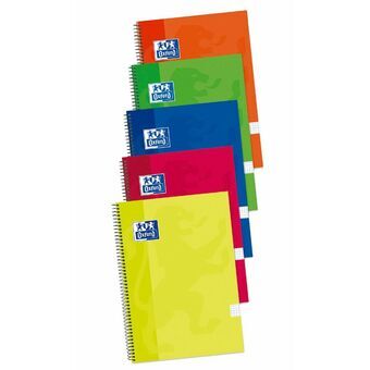 Notesbog Oxford Write&Erase Multifarvet A4 5 enheder