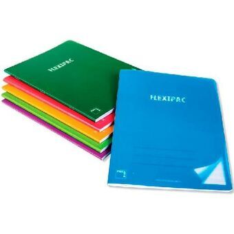 Notesbog Pacsa Flexipac Multifarvet A4 48 Ark (6 enheder)