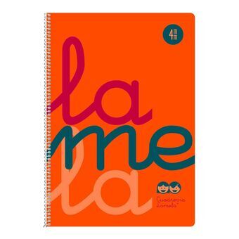 Notesbog Lamela Orange A4 5 enheder