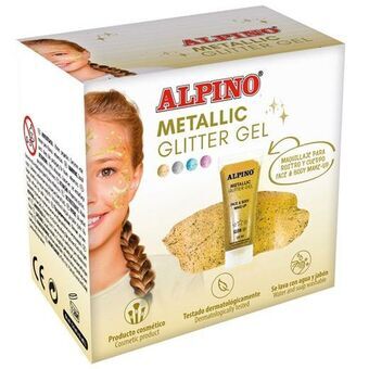 Makeup til Børn Alpino Skinne Gel 6 Dele