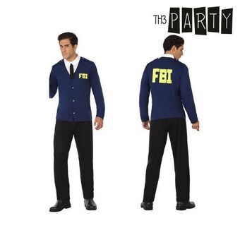 Kostume til voksne Fbi politi - XL
