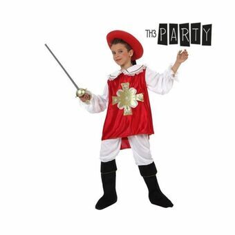Kostume til børn Th3 Party Rød 5-6 år (4 Dele)