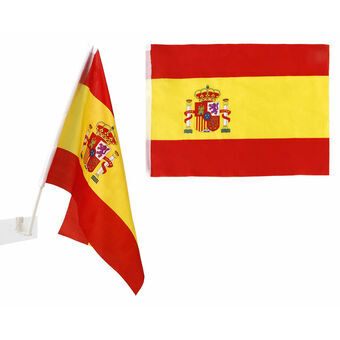Flag Bil Spanien
