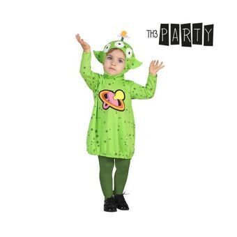 Kostume til babyer Alien Grøn - 0-6 måneder