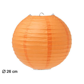 Dekorativ glaskugle Ø 26 cm Orange