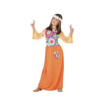 Kostume til børn Hippie Orange (1 Pc)