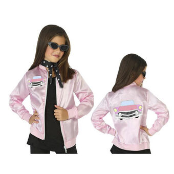 Kostume til børn Grease Pink (1 Pc)