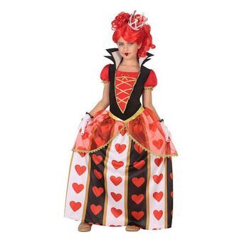 Kostume til børn DISFRAZ REINA CORAZONES 3-4 56870 Multifarvet Hjerter dame Fantasi 3-4 år (1 Dele)