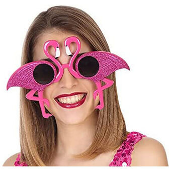 Briller Lyserød flamengo Tilbehør til Kostume Pink