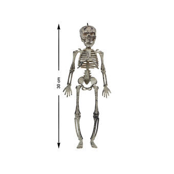 Halloween dekorationer Halskæde 30 cm Skelet