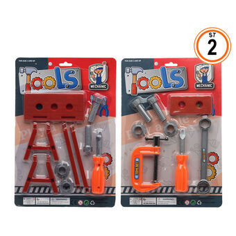 Sæt med værktøjer til børn Tools Mechanic 2 enheder