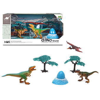 Sæt Dinosaurer 36 x 18 cm