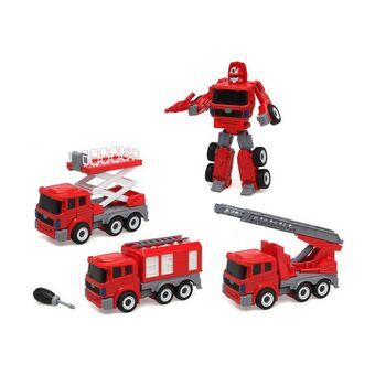 Transformers Lys Rød med lyd 53 x 34 cm