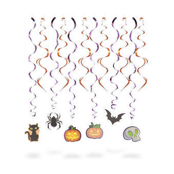 Halloween dekorationer (12 enheder)