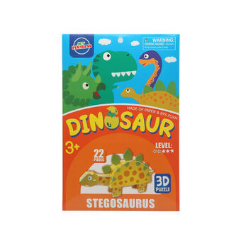 3D Puslespil Stegosaurus Dinosaurer
